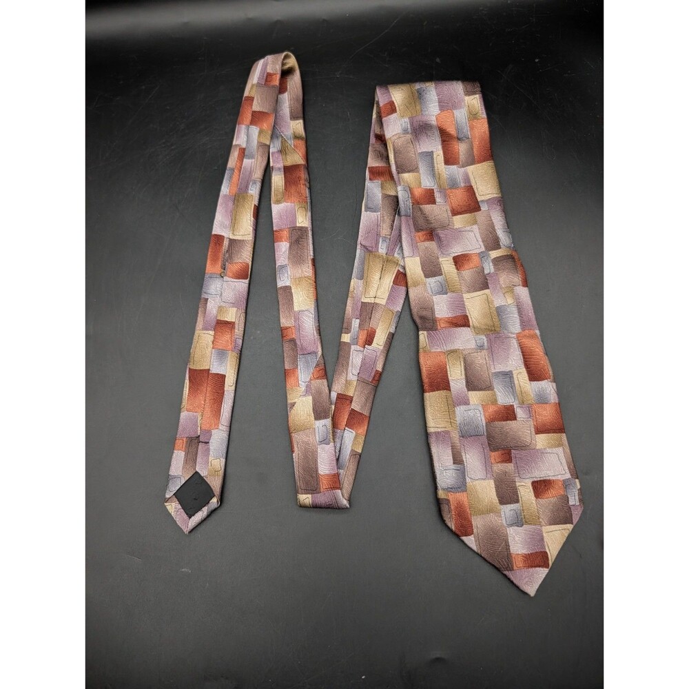 J. Garcia Jerry Another Butterfly Collection 34 Tie Geometric Retro Silk RARE
